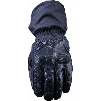 Five WFX Tech Gore-Tex Black Motorcycle Gloves 2XL