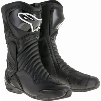 Alpinestars SMX-6 V2 Boots Black Black Motorcycle Boots 47