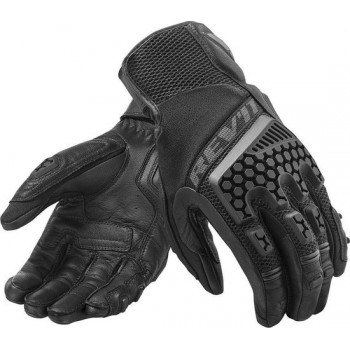 REV'IT! Sand 3 Black Motorcycle Gloves XL