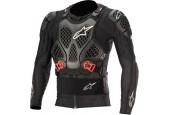 Alpinestars Bionic Tech V2 Protection Black Red Textile Motorcycle Jacket S