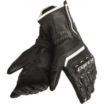 Dainese Assen Black Black White Motorcycle Gloves 3XL