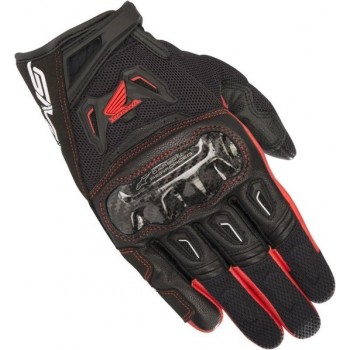 Alpinestars SMX-2 Air Carbon V2 Honda Black Red Motorcycle Gloves L