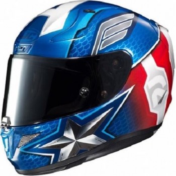 HJC RPHA 11 Marvel Captain America MC2 Full Face Helmet XL