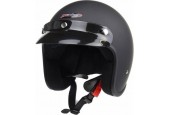 Redbike RB-710 jethelm mat zwart | helm voor scooter & motor | maat M