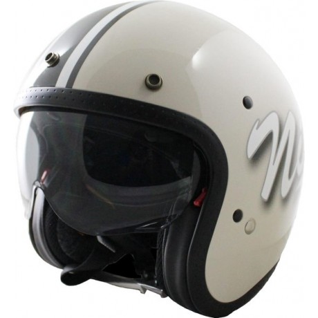 ESCOOT *RETROHELM OLD SCHOOL* scooter – vespa – helm – jethelm – scooterhelm – motor – brommer