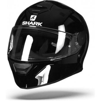 Shark D-Skwal Zwart Zwart Blk Integraalhelm - Motorhelm - Maat L