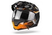 Nexx X.Vilijord Mudvalley Black Grey Orange Modular Helmet 3XL