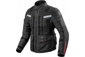 REV'IT! Sand 3 Black Textile Motorcycle Jacket XYL