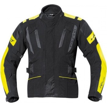 Held 4-Touring Black Fluo Yellow Textile Motorcycle Jacket XL