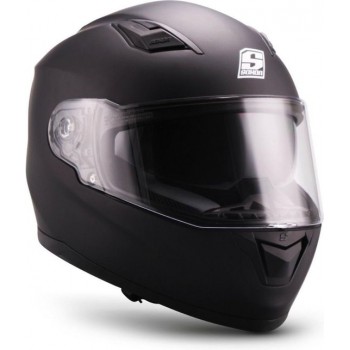 SOXON ST-1000 RACE integraal helm, motorhelm, scooterhelm ECE keurmerk, Zwart,  XL hoofdomtrek 61-62cm
