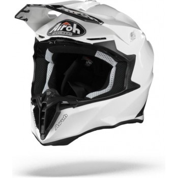 Airoh Twist 2.0 Color White Gloss Motocross Crosshelm - Motorhelm - Maat M