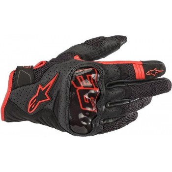 Alpinestars Rio Hondo Air Black Red Motorcycle Gloves 3XL