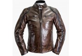 Helstons Modelo Rag Camel Black Leather Motorcycle Jacket XL