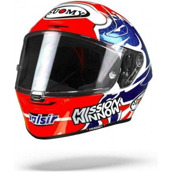 Suomy SR-GP Dovi Sponsor Logo Replica Full Face Helmet XL
