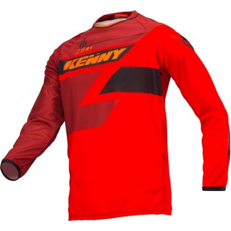 Kenny Crossshirt Track Full Red-S