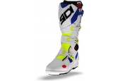 Sidi Crossfire 2 SRS Yellow Fluo White Blue Motorcycle Boots 41