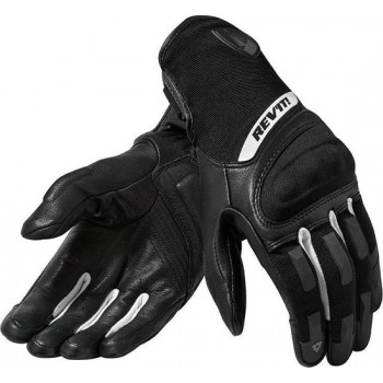 REV'IT! Striker 3 Ladies Black White Motorcycle Gloves XS