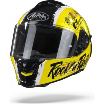 Airoh Spark Rock'N'Roll Gloss Full Face Helmet S