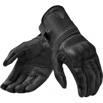 REV'IT! Fly 3 Black Motorcycle Gloves XYL