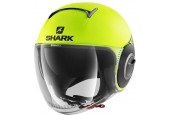 SHARK Jet Nano Street Helm - Neon, zwart en geel