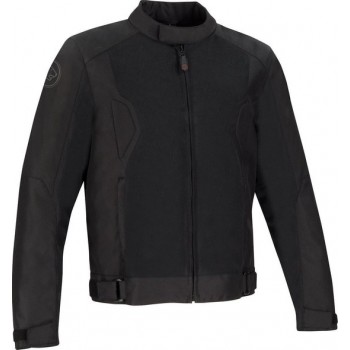 Bering Riko Black Textile Motorcycle Jacket S
