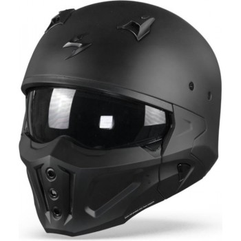 Scorpion Covert-X Solid Matt Black Jet Helmet M