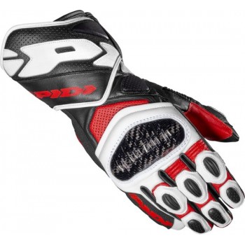 Spidi Carbo 7 Red Motorcycle Gloves S