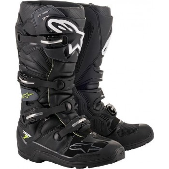 Alpinestars Tech 7 Enduro Drystar Black Gray Motorcycle Boots 14
