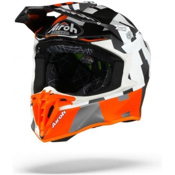 Airoh Twist 2.0 Frame Orange Matt Motocross Crosshelm - Motorhelm - Maat S