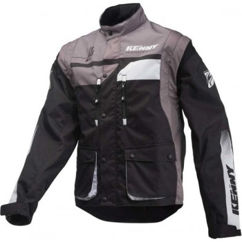Kenny Track Enduro Jacket Black/Grey-XL