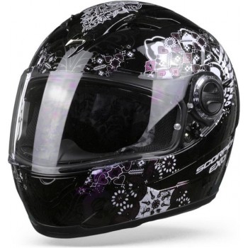Scorpion EXO-490 Divina Black Chameleon Full Face Helmet M
