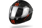 Schuberth C4 Pro Carbon Fusion Red Modular Helmet L