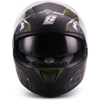 SOXON ST-1000 RACE camouflage integraal helm, motorhelm, scooterhelm ECE keurmerk, Camo, M hoofdomtrek 57-58cm