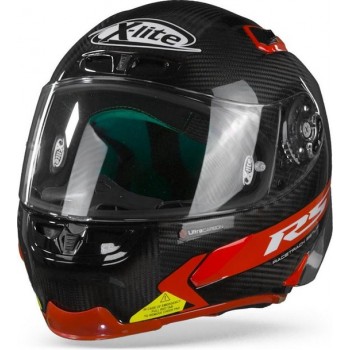X-Lite X-803 RS Ultra Carbon Hot Lap 13 Carbon Black Red Full Face Helmet M