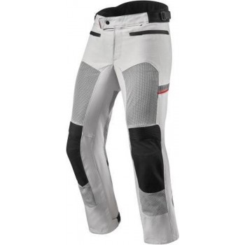 REV'IT! Tornado 3 Short Silver Textile Motorcycle Pants M