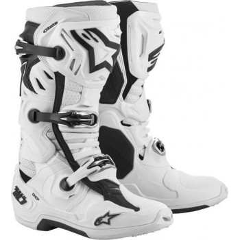 Alpinestars Tech 10 Supervented White Motorcycle Boots 12