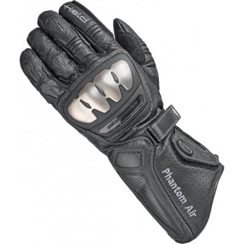Held Phantom Air Black Motorcycle Gloves 7.5