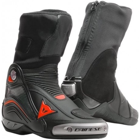 Dainese Axial D1 Black Red Fluo Motorcycle Boots 43