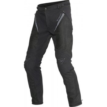 Dainese Drake Super Air Tex Black Black Textile Motorcycle Pants 52