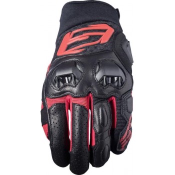 Five SF3 Black Red Motorcycle Gloves XL