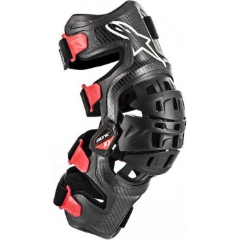Alpinestars Bionic-10 Black Red Carbon Right Knee Brace  M
