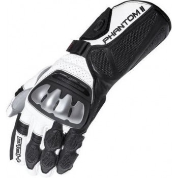 Held Phantom II Black White Motorcycle Gloves 11