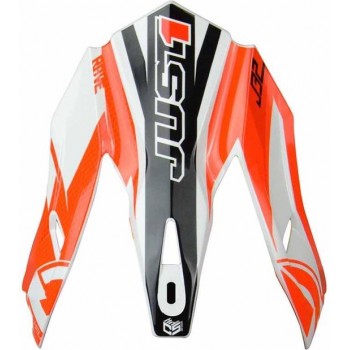 Just1 J32 Pro Helmklep-Just1 J32 Pro Rave Black/Orange