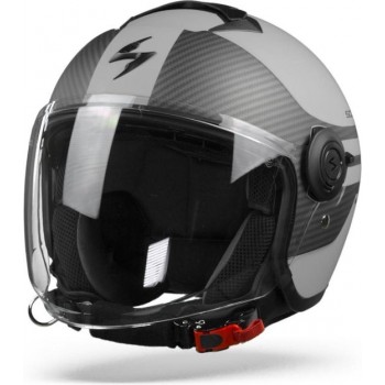 Scorpion Exo-City Moda Matt Silver Black Jet Helmet L