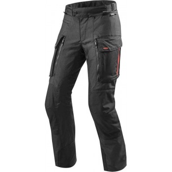 REV'IT! Sand 3 Black Textile Motorcycle Pants XYL