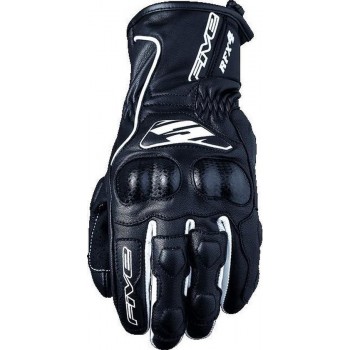 Five RFX4 Lady Black White Motorcycle Gloves M