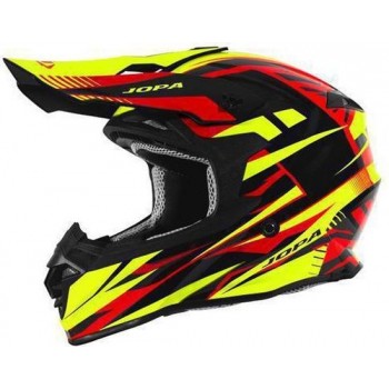 Jopa Helmet HUNTER Legacy Fluo Yellow-Red 58-M