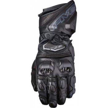 Five RFX3 Black Motorcycle Gloves L