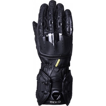 Knox Handroid MK IV Black Motorcycle Gloves M