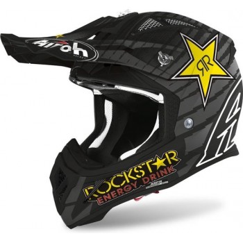 Airoh Aviator Ace Rockstar Matt Motocross Crosshelm - Motorhelm - Maat S